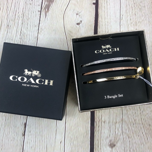 Coach Boxed Bangle Set - Picture 4 of 5